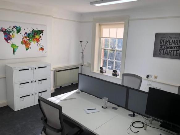 shared office at Gatcombe house